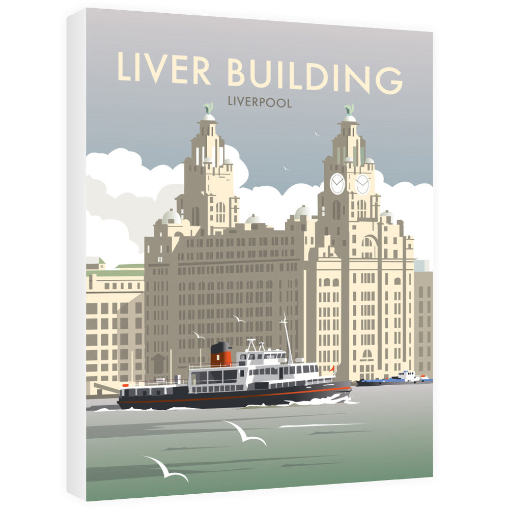 Liver Building, Liverpool Canvas