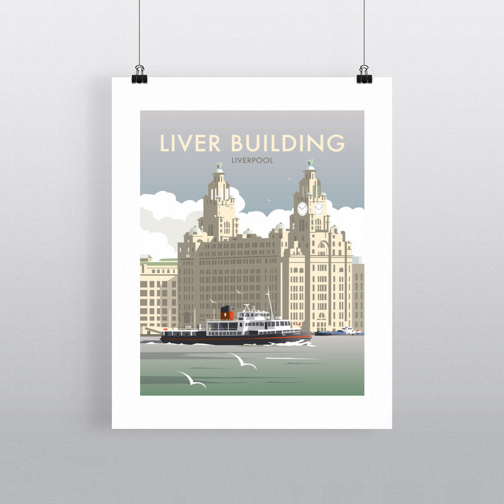 Liver Building, Liverpool - Art Print