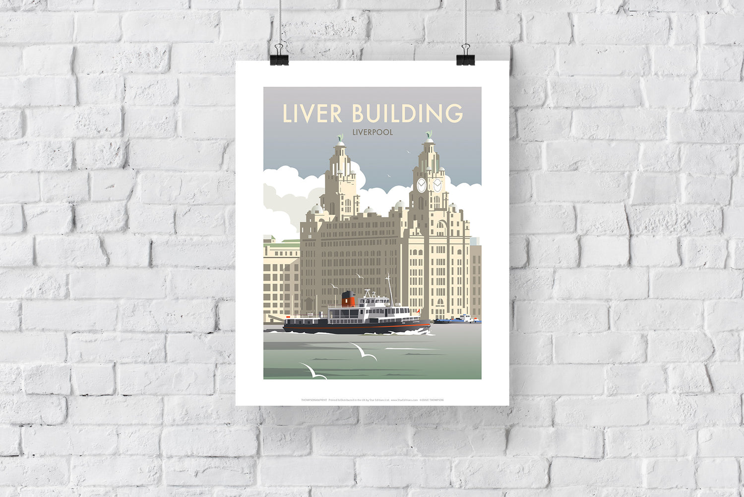 Liver Building, Liverpool - Art Print
