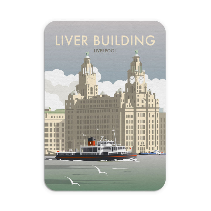 Liver Building, Liverpool Mouse Mat