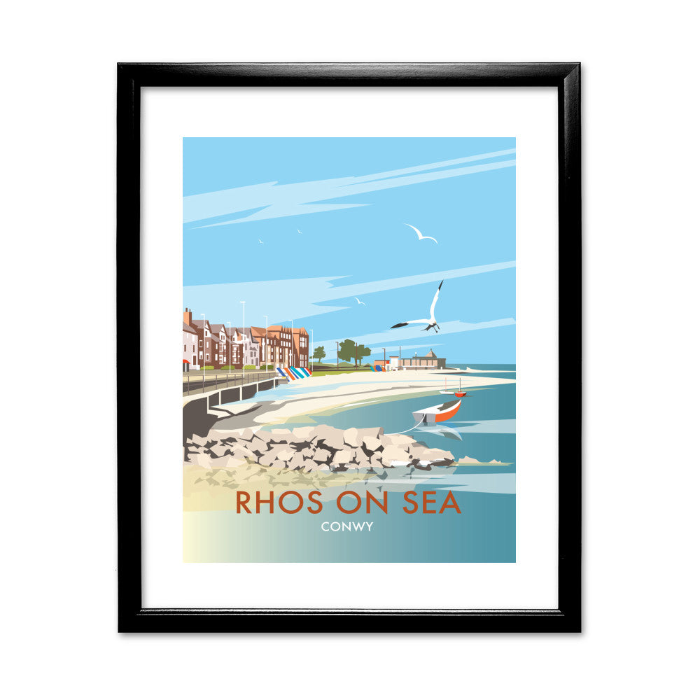 Rhos on Sea, Wales - Art Print