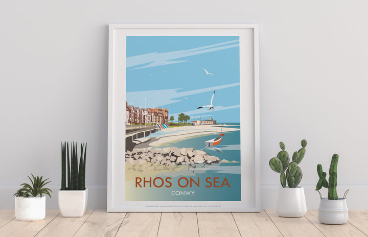 Rhos on Sea, Wales - Art Print