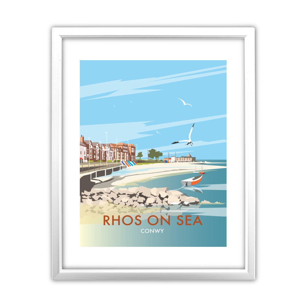 Rhos on Sea, Wales - Art Print