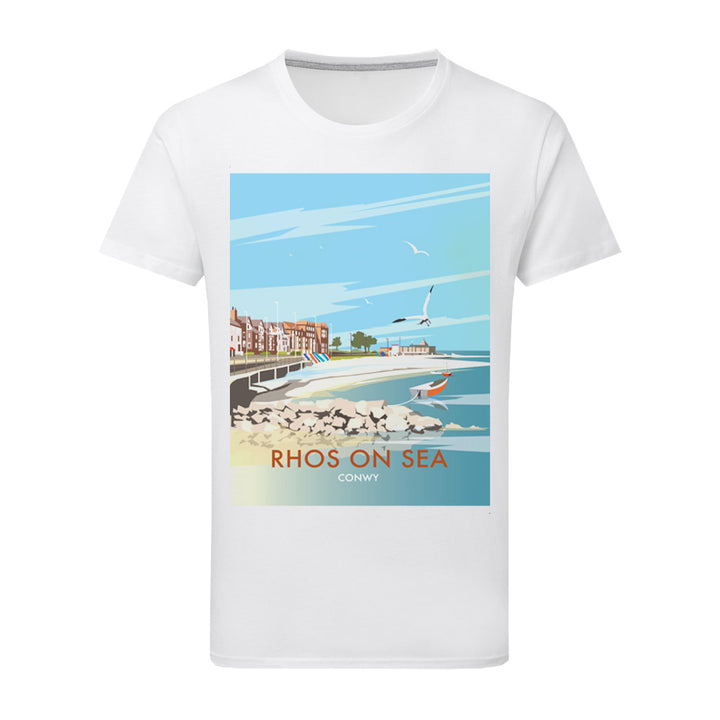 Rhos On Sea T-Shirt by Dave Thompson