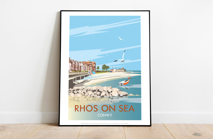 Rhos on Sea, Wales - Art Print