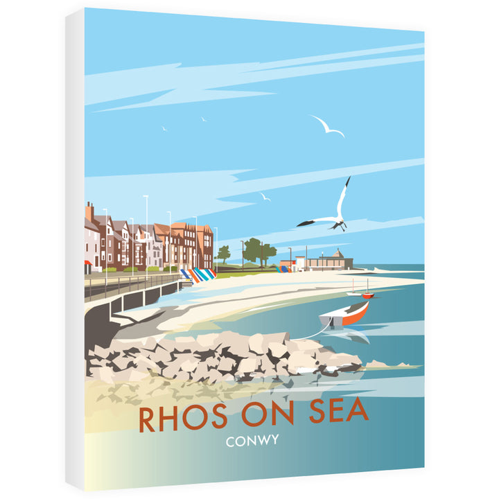 Rhos on Sea, Wales Canvas