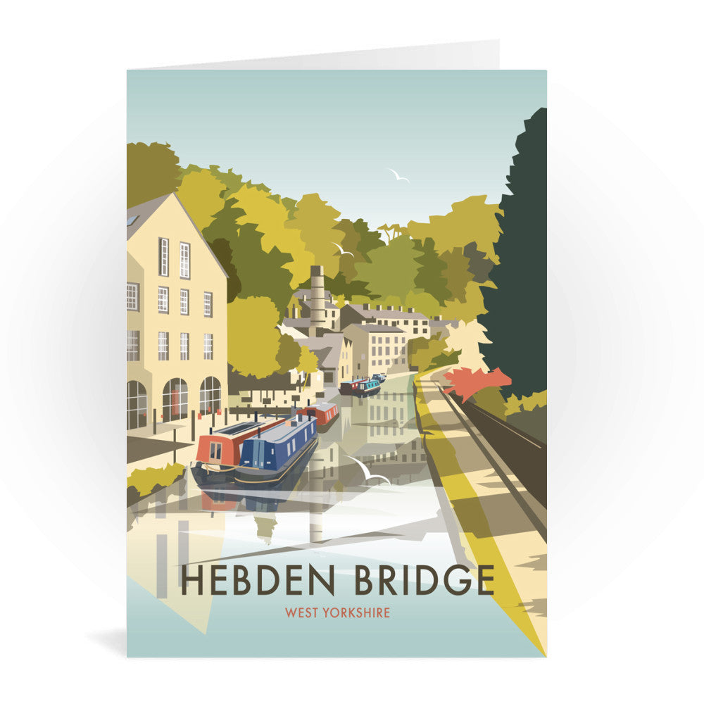 Hebden Bridge Greeting Card 7x5
