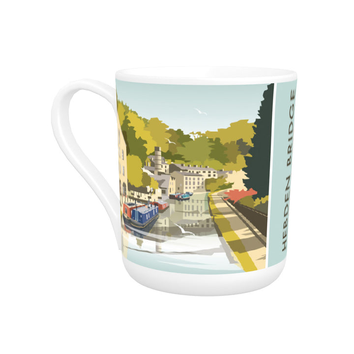 Hebden Bridge Bone China Mug