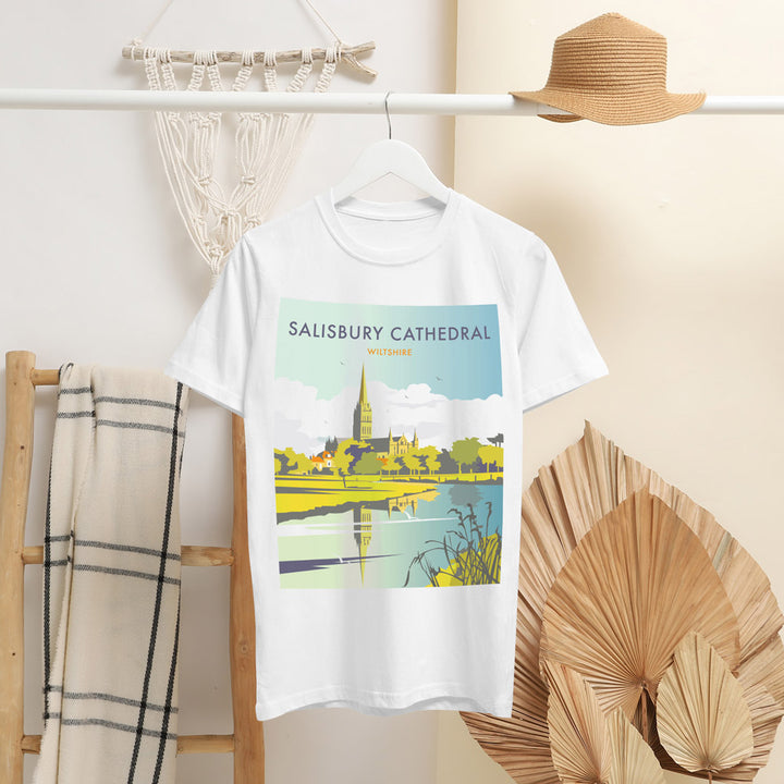 Sailsbury Cathedral T-Shirt by Dave Thompson