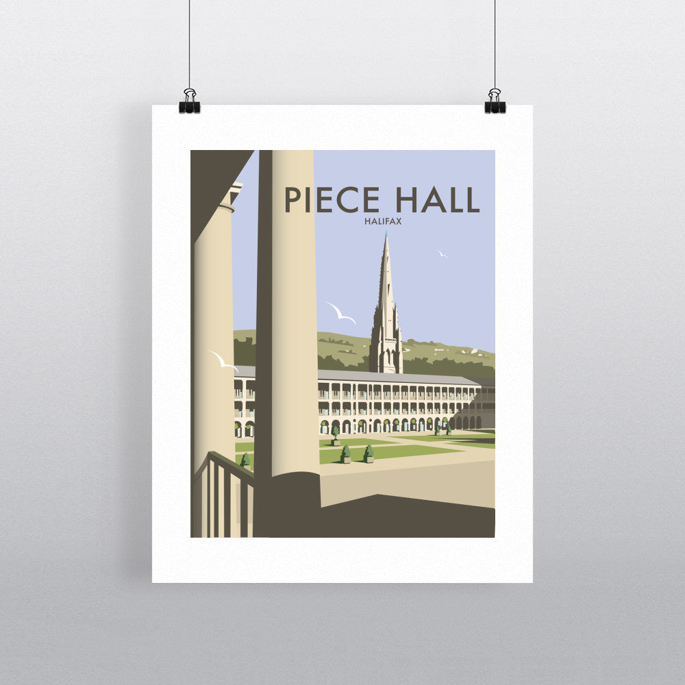 The Piece Hall, Halifax - Art Print