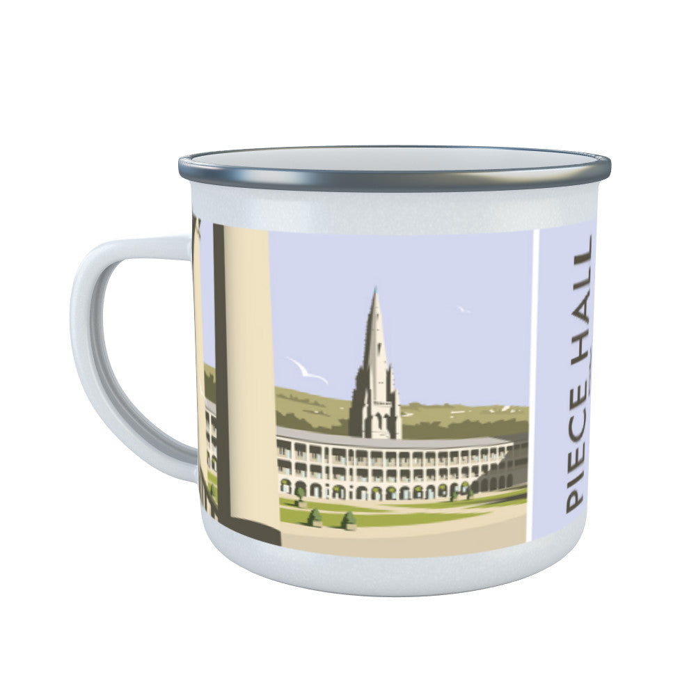 The Piece Hall, Halifax Enamel Mug