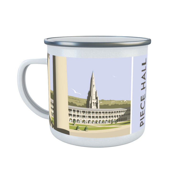 The Piece Hall, Halifax Enamel Mug