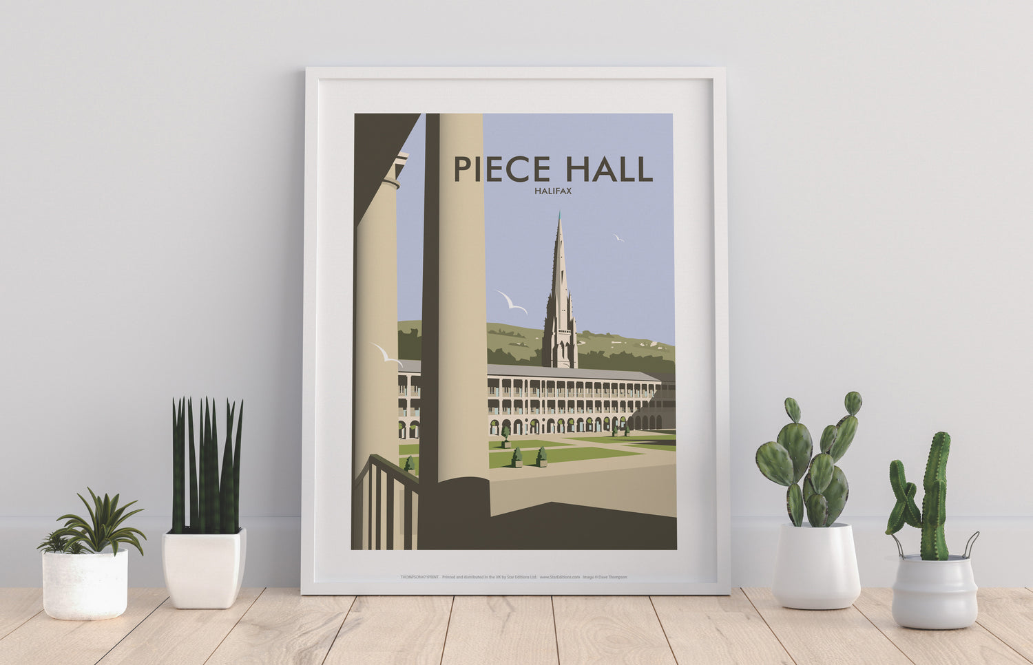 The Piece Hall, Halifax - Art Print