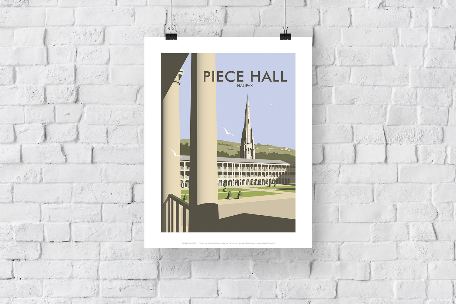 The Piece Hall, Halifax - Art Print