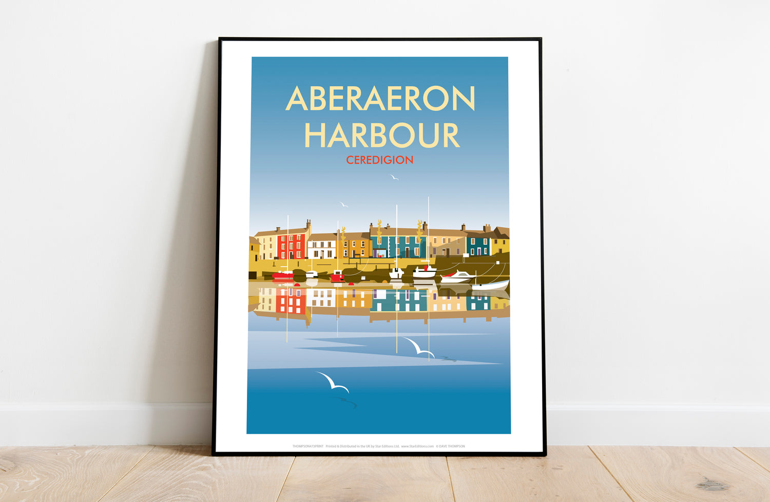 Aberaeron Harbour - Art Print