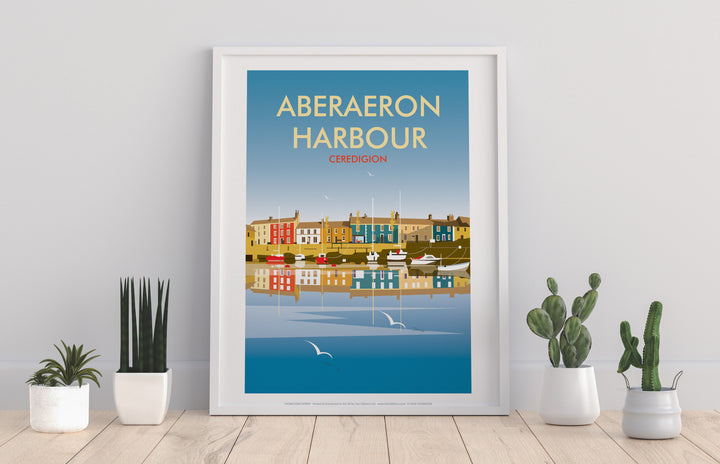 Aberaeron Harbour - Art Print