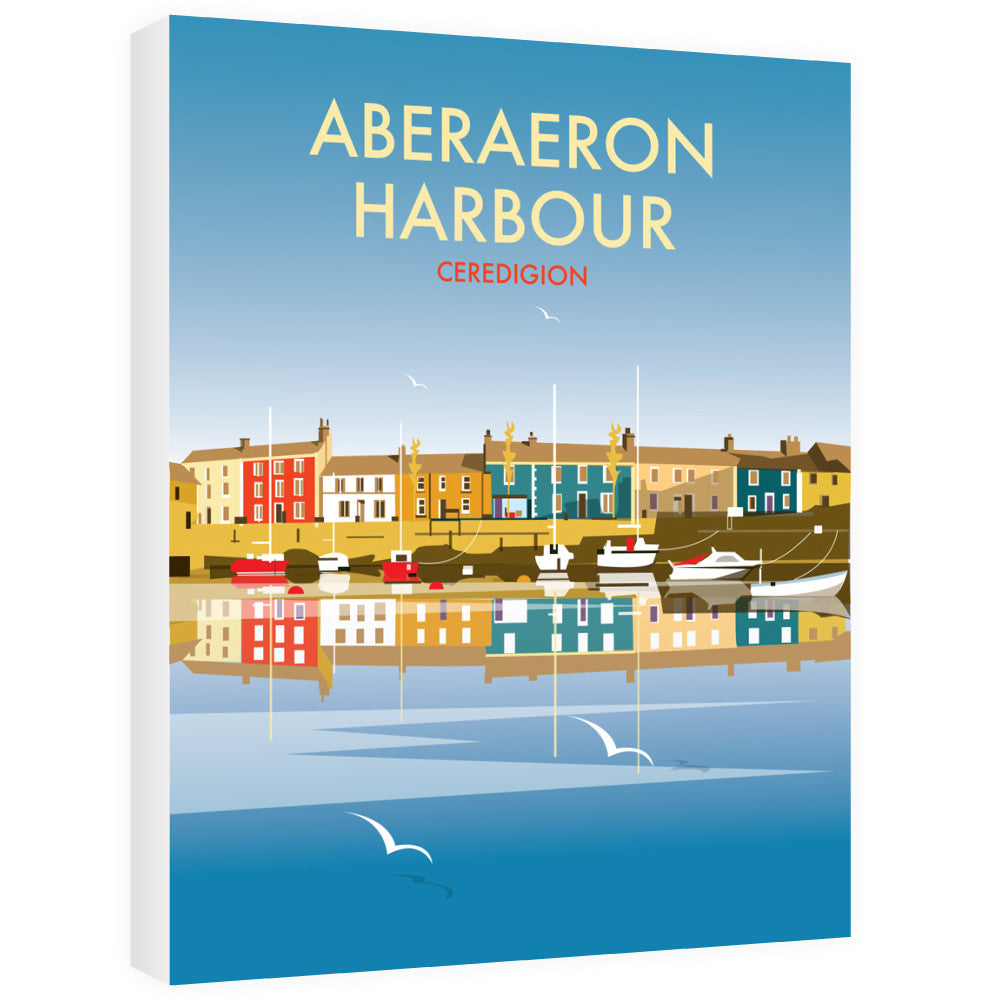 Aberaeron Harbour Canvas