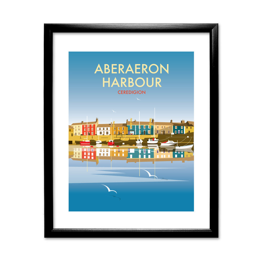 Aberaeron Harbour - Art Print