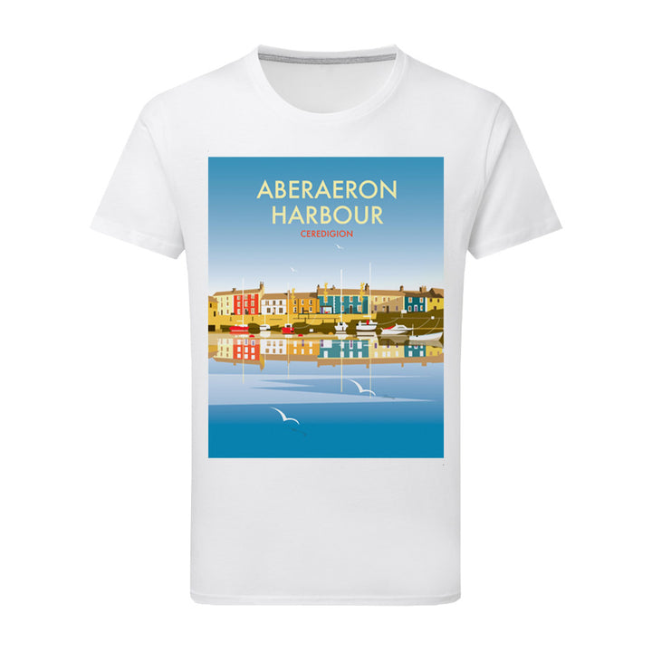 Aberaeron Harbour T-Shirt by Dave Thompson