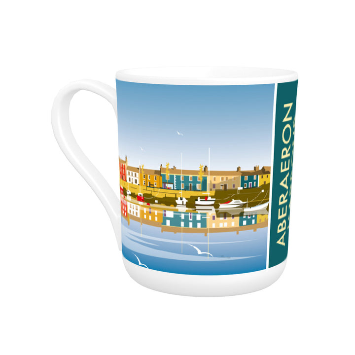 Aberaeron Harbour Bone China Mug