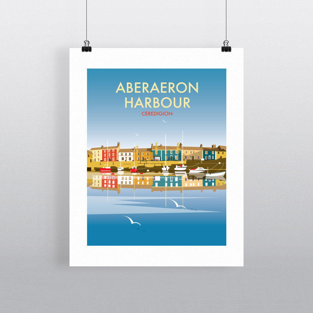 Aberaeron Harbour Fine Art Print