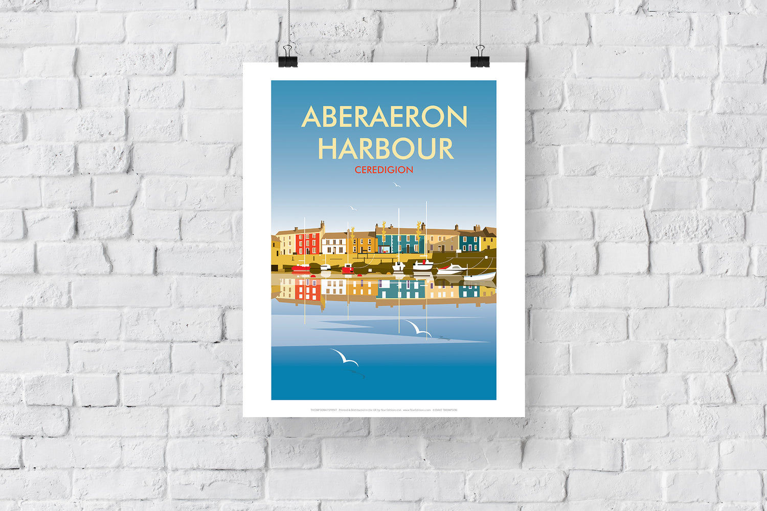 Aberaeron Harbour - Art Print