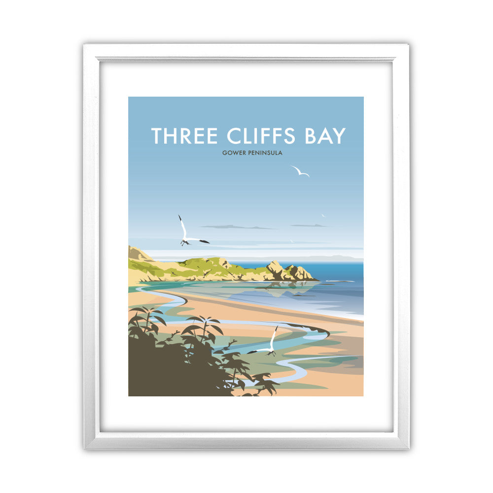 Three Cliffs Bay, Wales - Art Print