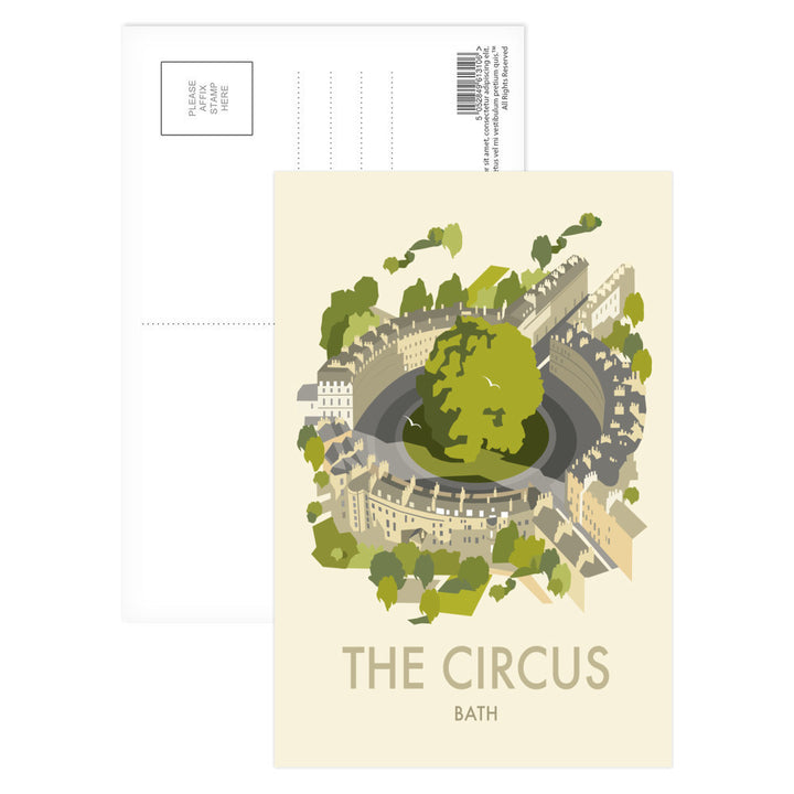 The Circus, Bath Postcard Pack
