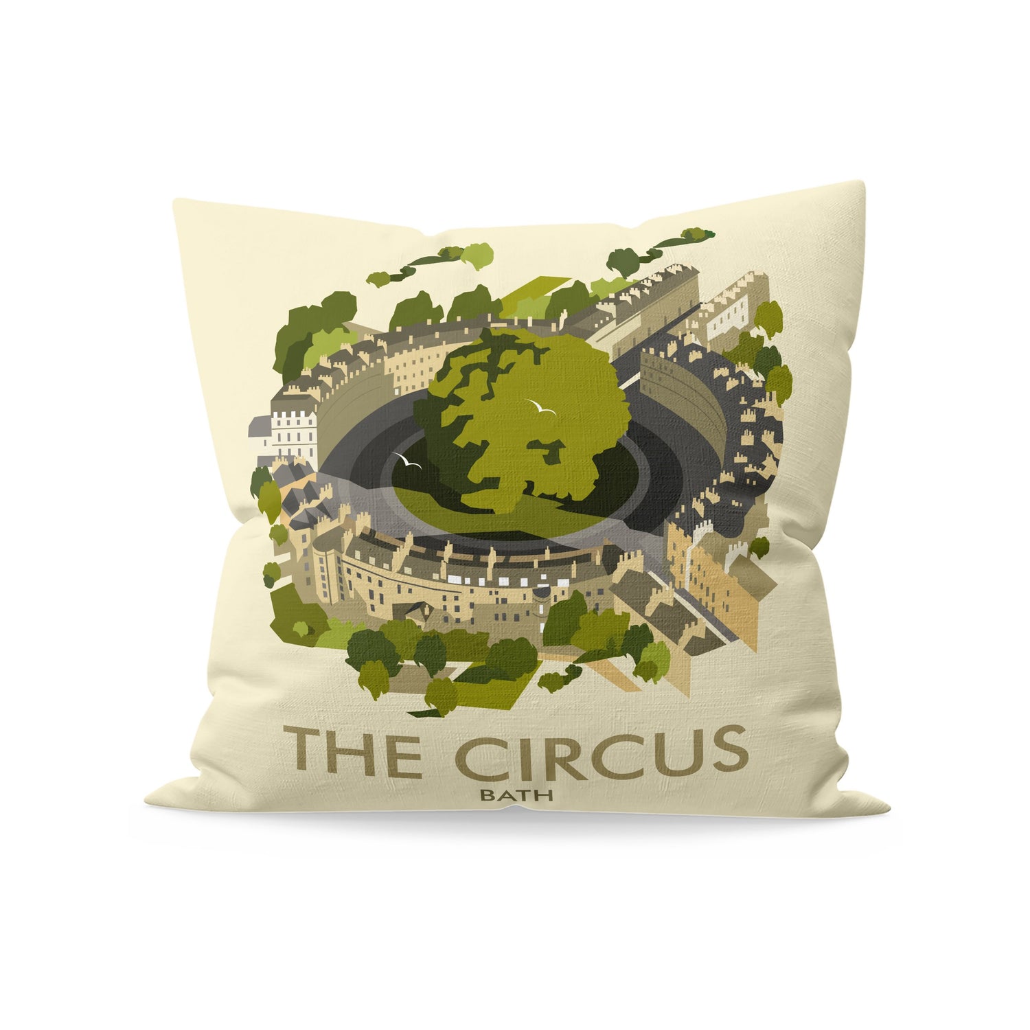 The Circus, Bath Fibre Filled Cushion