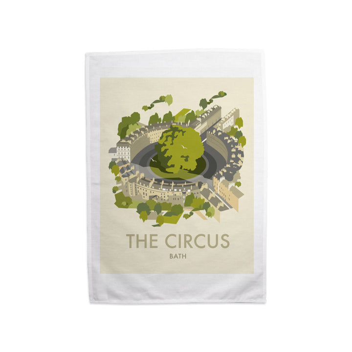 The Circus, Bath Tea Towel