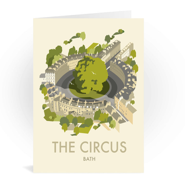 The Circus, Bath Greeting Card 7x5