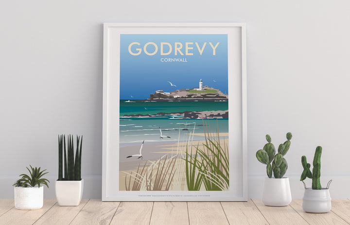 Godrevy, Cornwall - Art Print