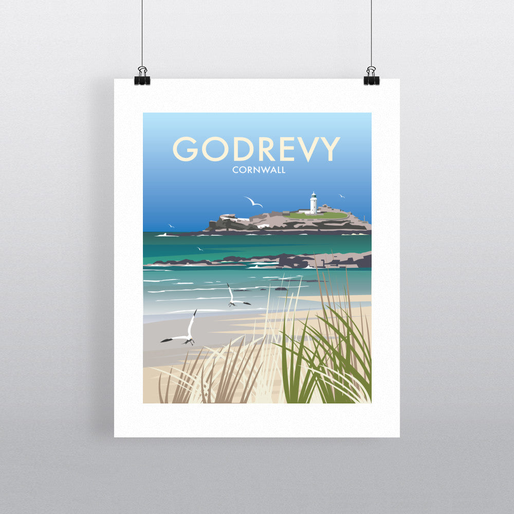 Godrevy, Cornwall - Art Print