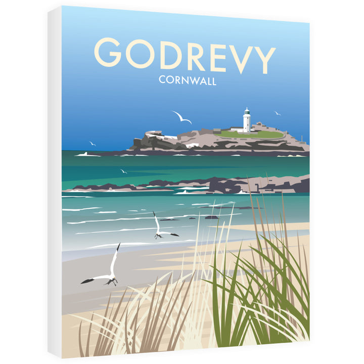 Godrevy, Cornwall Canvas
