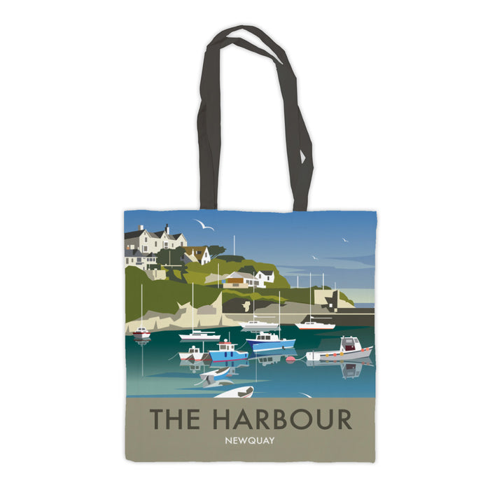 The Harbour, Newquay Premium Tote Bag