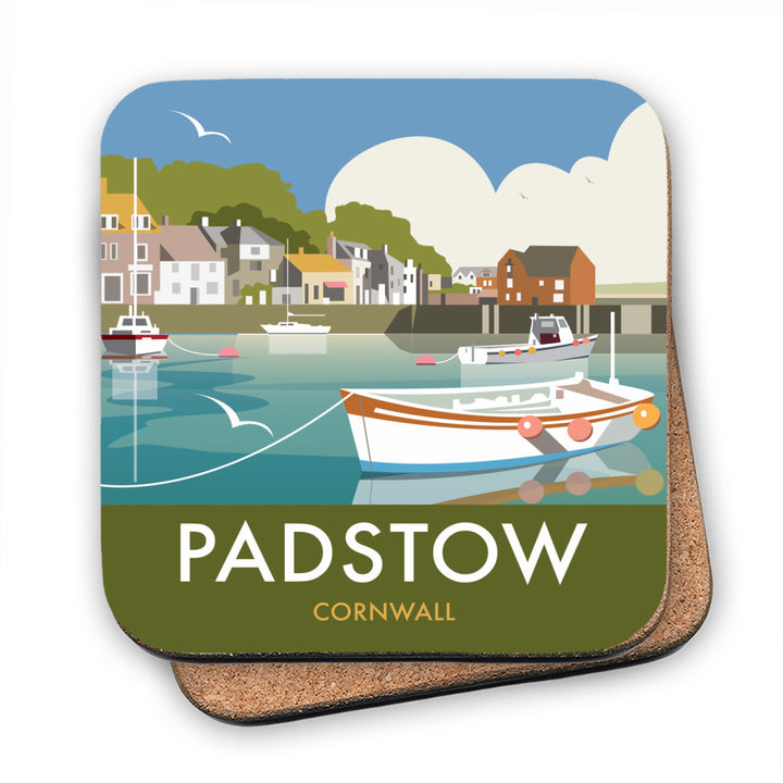 Padstow, Cornwall MDF Coaster