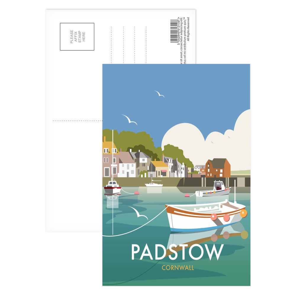 Padstow, Cornwall Postcard Pack