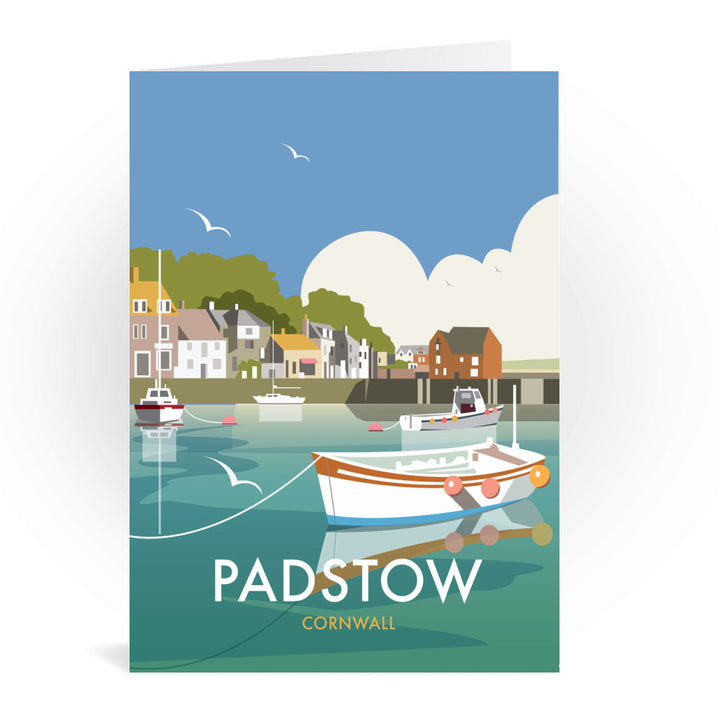 Padstow, Cornwall Greeting Card 7x5