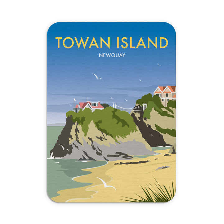 Towan Island, Newquay Mouse Mat