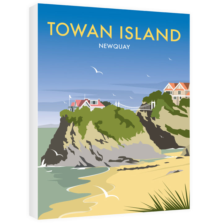 Towan Island, Newquay Canvas