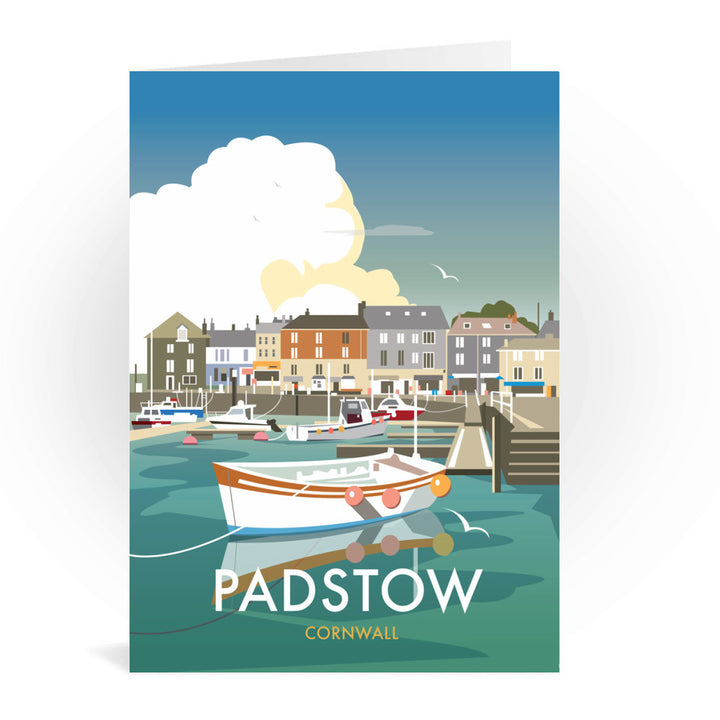 Padstow, Cornwall Greeting Card 7x5