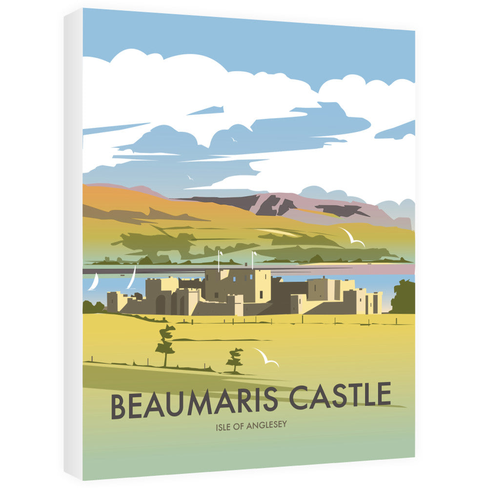 Beaumaris Castle Canvas