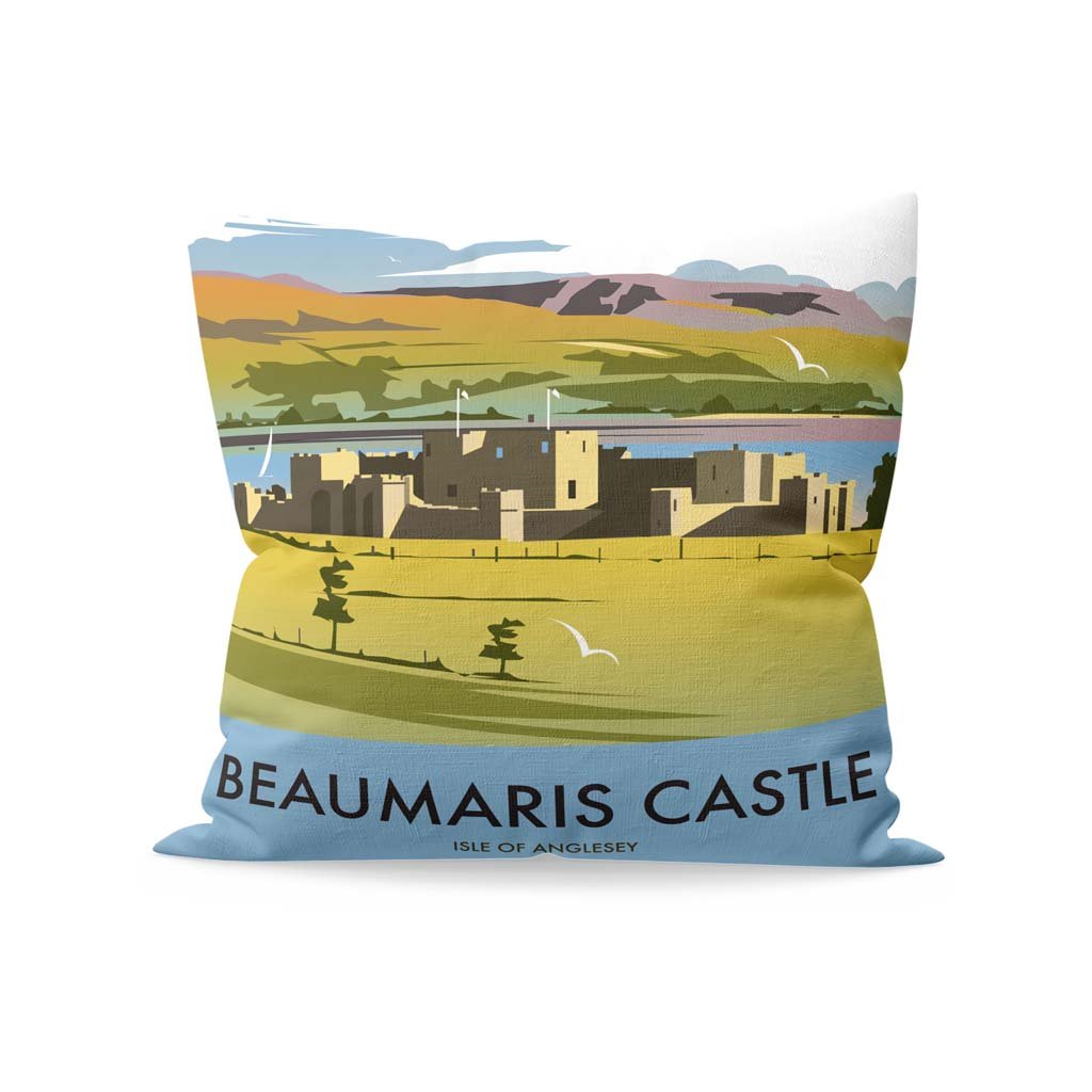 Beaumaris Castle Fibre Filled Cushion