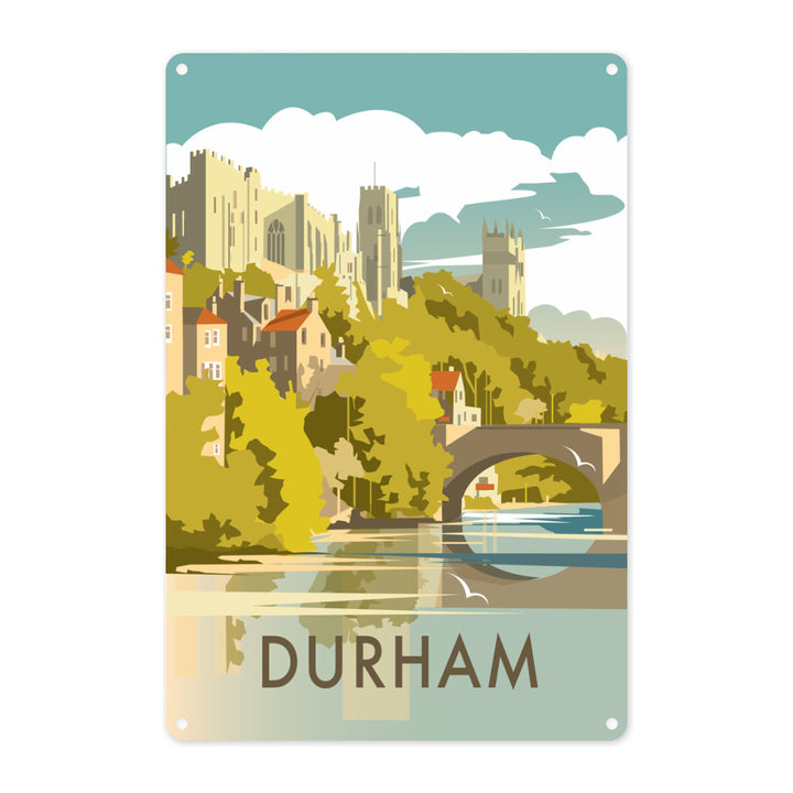 Durham Metal Sign