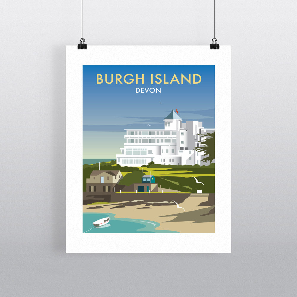 Burgh Island, Devon - Art Print