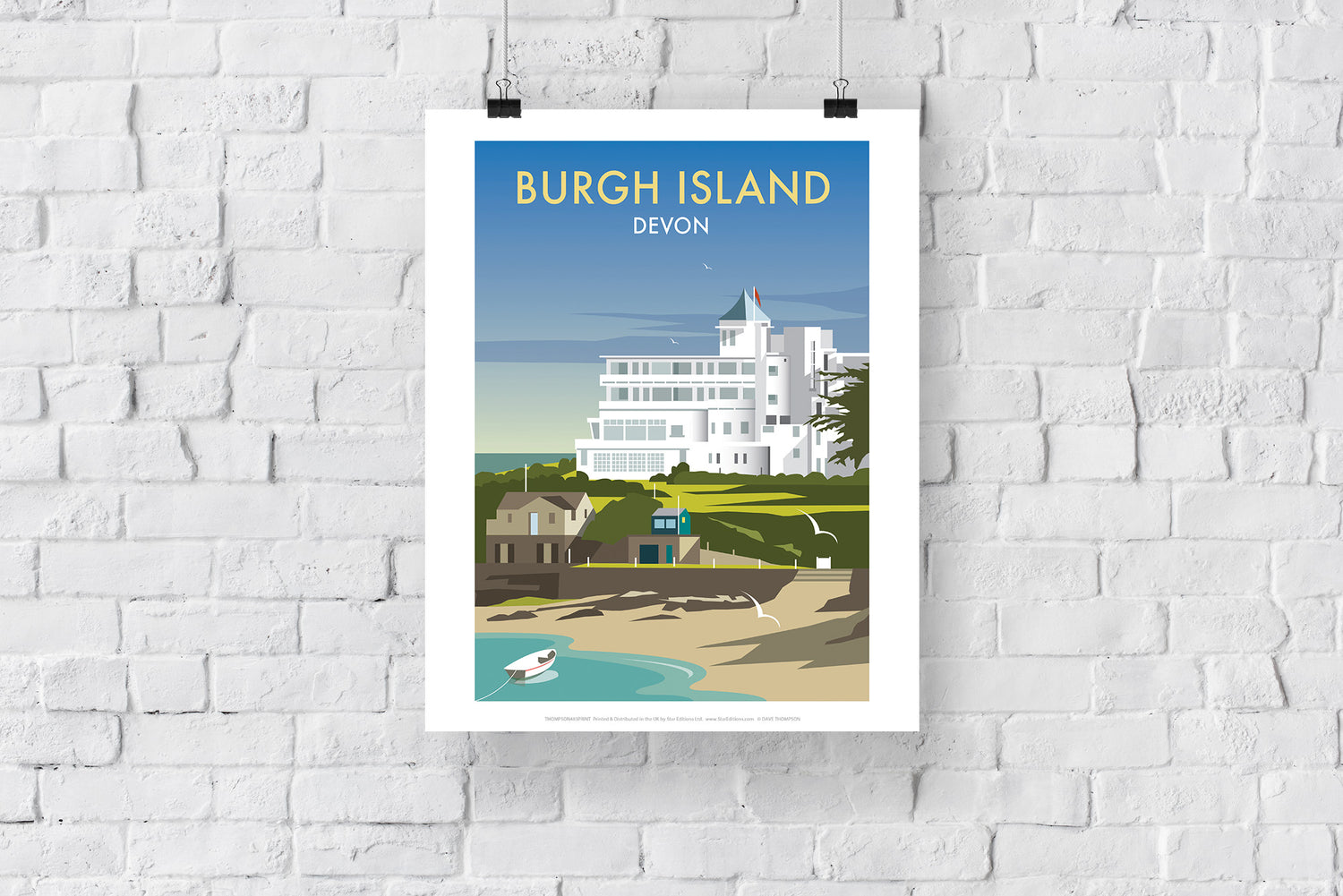 Burgh Island, Devon - Art Print