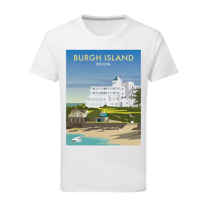 Burgh Island T-Shirt by Dave Thompson