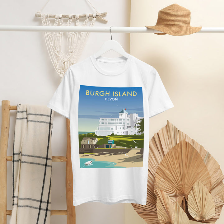 Burgh Island T-Shirt by Dave Thompson