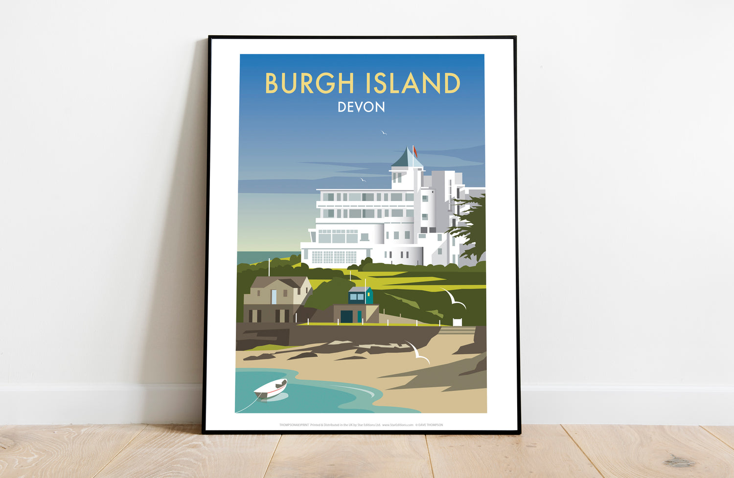 Burgh Island, Devon - Art Print