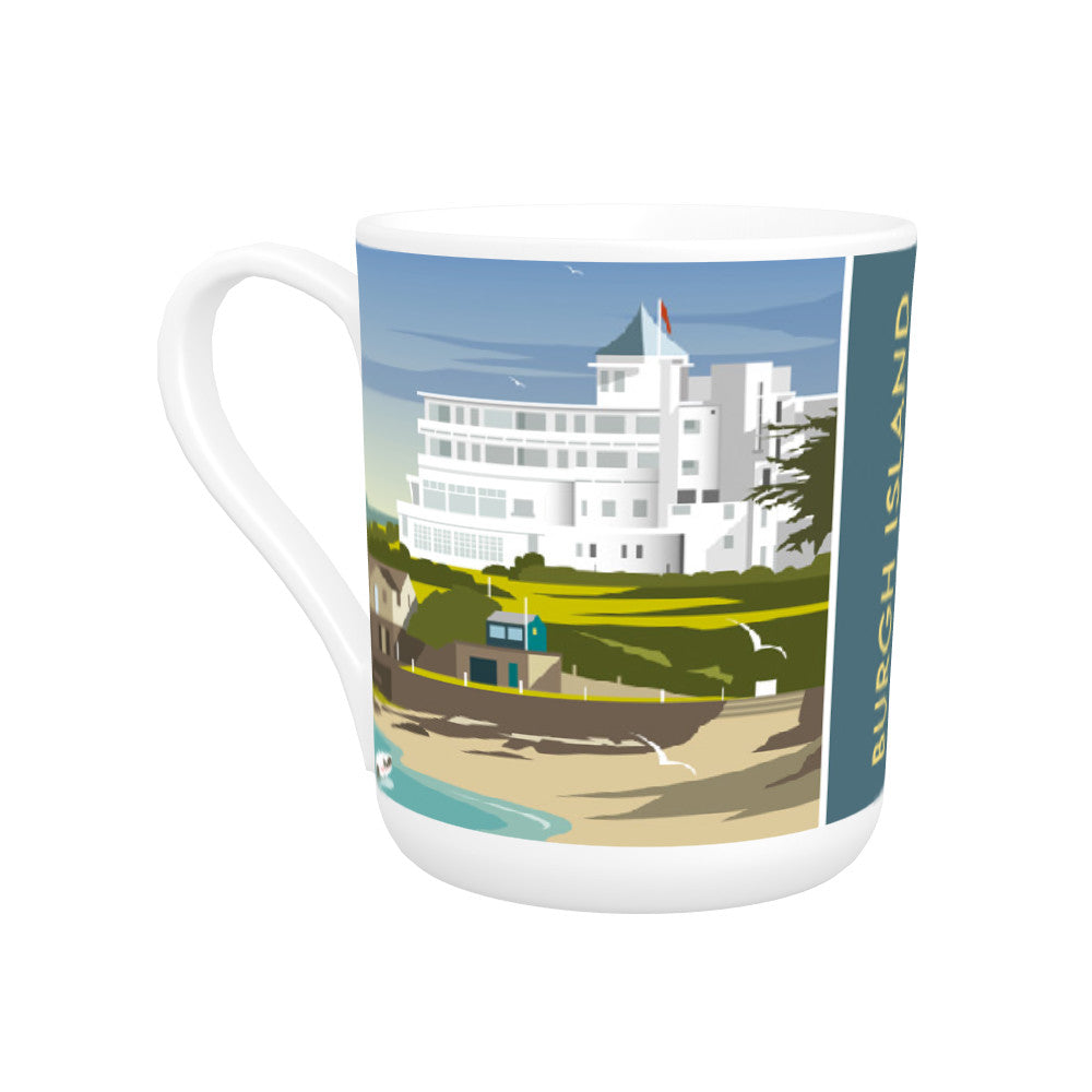 Burgh Island, Devon Bone China Mug